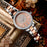 Sk  Ladies Watch - Two Tone Silver