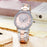 Sk  Ladies Watch - Two Tone Silver