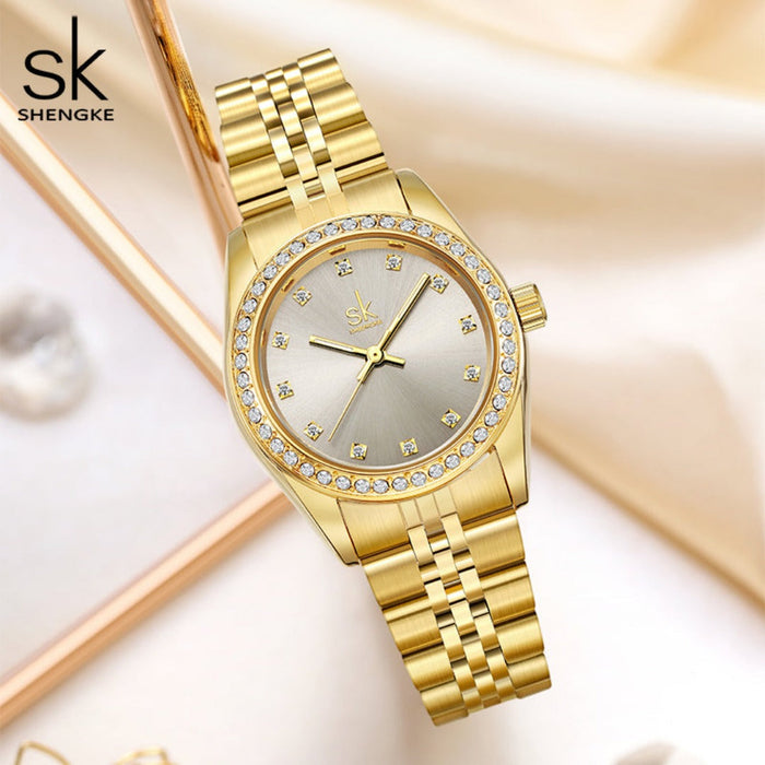 SK Ladies gold Watch