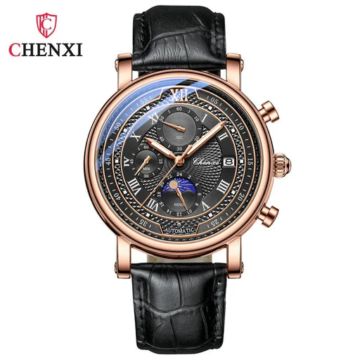 CHENXI 976 Men's Watch Leather Chronograph