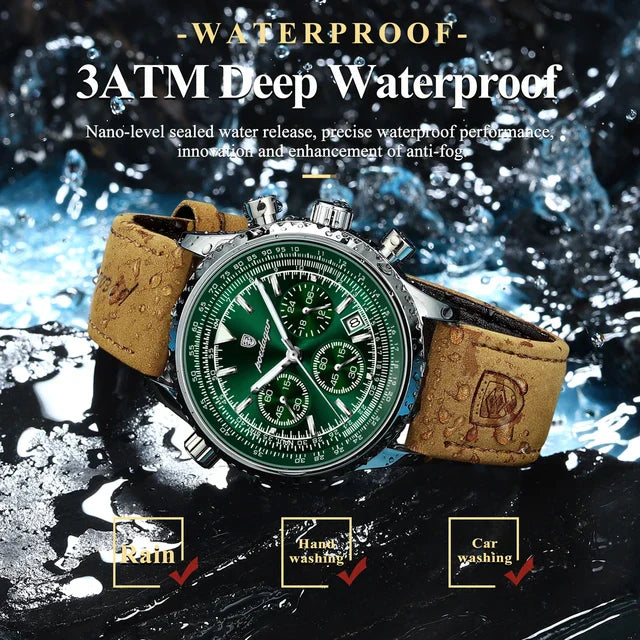 POEDAGAR 960 Luxury Military Watch for Men