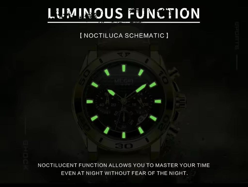 Megir 2094 Gents Chronograph watch